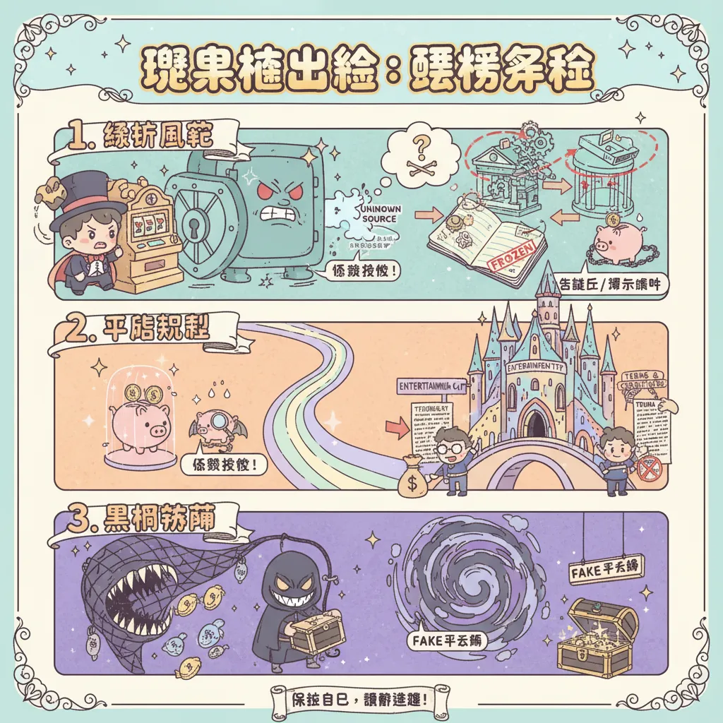 娛樂城出金失敗的常見原因：從銀行風控到黑網陷阱