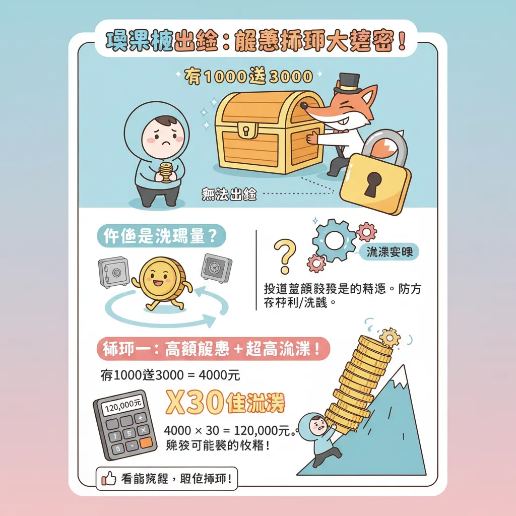 洗碼量與流水要求：看懂這些數字，避免掉入優惠陷阱
